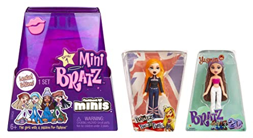 MGA's Miniverse Bratz Y2K Nostalgia Flashback Minis Limited Edition Puppen - ÜBERRASCHUNGSPACK - 2 Bratz Mini-Puppen und Verpackung als Display - Tolles Geschenk für Kinder & Sammler ab 6 Jahre