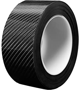 Car Door Edge Protection, 3 cm x 3 m, Universal Car Paint Protection Film, Door Edge Protection, Car, Carbon Fibre Strips, Anti-Scratch Carbon Fibre Protective Film, Dry Carbon Fibre Detailing, Vinyl
