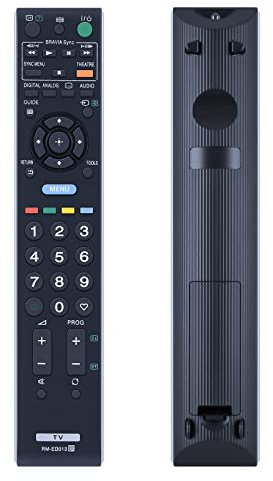 TCNOUMT RM-ED013 Telecomando di ricambio per Sony Bravia LCD LED TV KDL-40L4000 KDL-40S4000 KDL-40U4000 KDL-40V4000 KDL-40V4210 KDL-40V4220 KDL-40V4230 KDL-46V4000 KDL-46V4220 10 pezzi