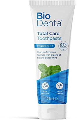 BioDenta Natural Toothpaste (Single, Total Care)