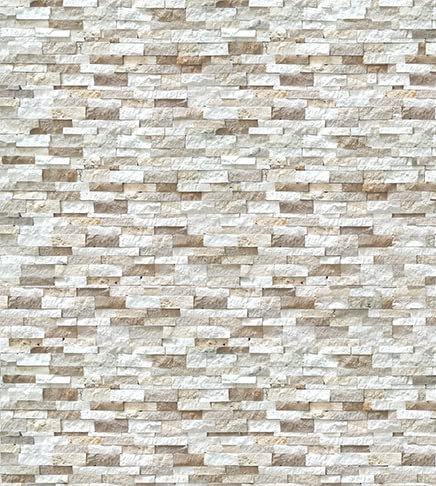 Carreaux de mosaïque fendue marbre couleur travertin pour murs, salle de bains, cuisine