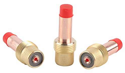 Artillery Wig Gaslinse, 3 Stück 45v26 Hitzebeständige Schweißgaslinse Spannzangenkörper Gaslinse Für Wig Schweißbrenner Wp 17/18/26 2,4 Mm