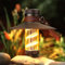 LED Campinglampe, Cnkeeo Retro Camping Laterne Dimmbar mit 3 Leuchtmodi Wiederaufladbar Tragbare Camping Licht IPX5 Wasserdicht Zeltlampe mit Taschenlampe für Camping, Wandern, Notfall usw.