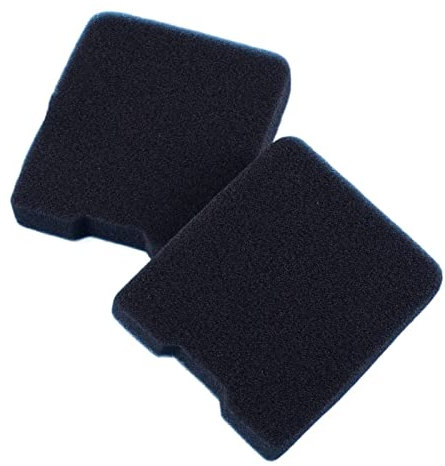 HOHMI Nero 2 PCS Filtro Aria Spugna di Ricambio 110132179 531004430 Fit for Husqvarna 145BT 155BT