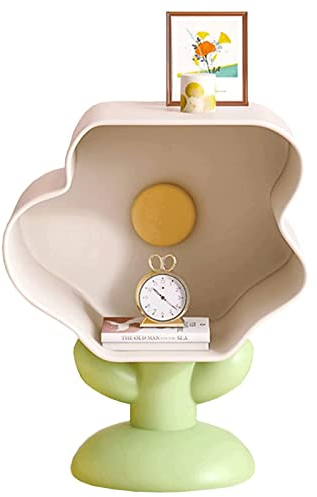 FLEAGE Kreativer Cartoon-Nachttisch für Kinderzimmer, niedliches kleines Kaninchen/Blumen-Nachttisch, Spind, moderner minimalistischer Wohnzimmer-Schlafzimmer-Beistelltisch, Nachttisch Dignified
