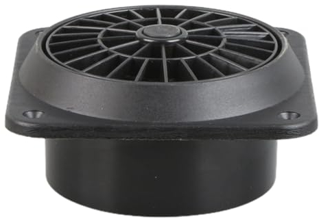 Goowafur RV-Entlüftungsauslass | Luftauslass der Standheizung,75 mm 60 mm 90 mm drehbarer Abweiser für Klimaanlage, Auslassöffnung für Auto, Bus, Boot, Yacht, Wohnwagen, Schwarz