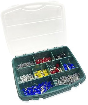 Weidmüller Sortiment AEH-Set MINI/Aderendhülsen-Set mit 685 Aderendhülsen in den Größen 0,5-16,0 mm² - 485794