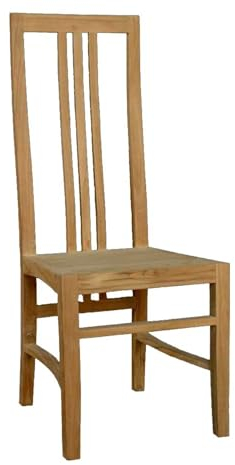 Teako Design Esszimmerstuhl Ingelstad aus Teakholz, 110 x 45 x 50 cm, FLEGT-Lizenziertes Teak, Esszimmer, Massive Teakholz-Möbel, Nachhaltig, Gemütlicher Sitzkomfort