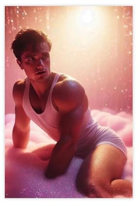 AAVEDA Josh Hutcherson Leinwand-Poster, Schlafzimmer-Dekor, Sportlandschaft, Büro, Raumdekoration, Geschenk, ungerahmt, 30 x 45 cm