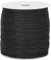 KINGLAKE Cuerda negra de 100 m, cuerda de yute de 3 mm para manualidades, jardinería, envoltura de regalos, embalaje, decoración de Navidad, JHS02452