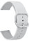 Bracelets de Montres Silicone 20mm 22mm, Remplacement Dégagement Rapide pour Femme Homme 20mm 22mm (20mm, Argent Gris)