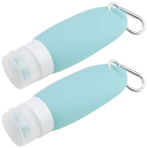 Botella de Agua para Mascotas 90ml Botella de Agua Portátil de Viaje para Perro con Mosquetón Botella de Agua Comedero para Mascotas para Perros y Gatos al Aire Libre para Acampar a Pie