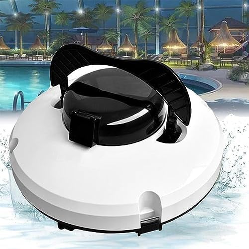 Pool Cleaner,Smart Pool Cleaner, Wall Climbing Pool Cleaning Robot Fully automatic pool hoover with upgraded ultra-fine filter, ideal for pools