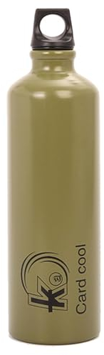 Botellas de combustible vacías para estufa de camping, 750 ml, cilindros de combustible, contenedor de combustible líquido, botella portátil de aceite líquido, lata de almacenamiento de aceite para