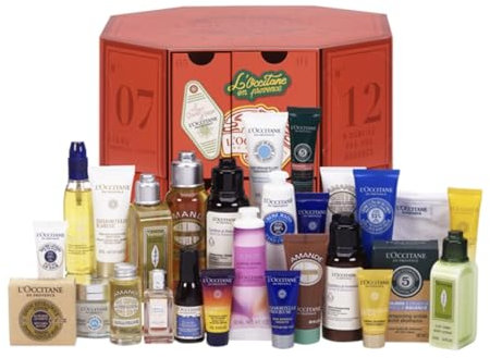 LOCCITANE Adventskalender 2024 Beauty PREMIUM Wert 400 €- Frauen Kosmetik Advent Kalender, 24 Geschenke, Pflege Weihnachtskalender Frau, Adventkalender Damen