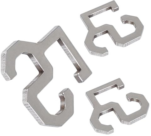 MUSISALY 3stücke Zeltseilhaken Camping Windseilverschlüsse Outdoor Zeltseilhaken Seilschnallen Campingzubehör Baldachinseilschnallen