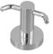 Gancio doppio in acciaio inox da parete per bagno, asciugamani, accappatoi, cappelli, vestiti, organizer per organizzare vestiti e accessori