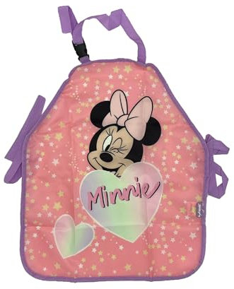 Minnie Mouse - Tablier de peinture pour enfant - Blouse de peinture - Tablier - Bricolage - Peinture - École - Petits cadeaux pour filles - Mickey Mouse - Jardin d'enfants