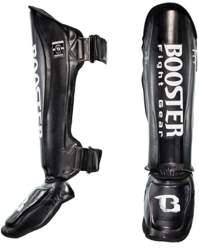 Booster Pro Range BSG V3 Schienbeinschoner - Schwarz/Weiß - Größe L