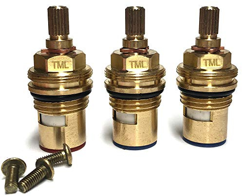 Francis Pegler Brita Filter Ceramic Tap Cartridge Valve for Ceto Titanium Rosedale Stuana 3 Way Kitchen Tap Hot Cold Filter 814043 814042