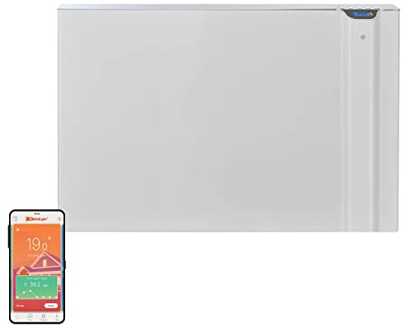 Radialight Klima WiFi, Smart Radiant Heater/Electric Wall Mounted Panel Radiator APP Controlled / 2 year Guarantee, 1000W