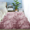 linyingdian Tapis Moelleux au Sol Fausse Fourrure Moelleux Tapis Gradient Décoratif Tapis De Sol pour Chambre Salon Salle À Manger (Rose-Mauve, 60×160cm)