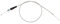 WOOSTAR 38.4 Throttle Cable Replacement for 50cc 70cc 90cc 110cc 125cc ATV Dirt Bike Pit Bike Scooter