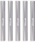 BRILLIANCE4U Zeltstangen-Reparaturhülse, Zeltstangenschiene, Ersatzrohr, Innendurchmesser 10,4 mm, 5 Stück