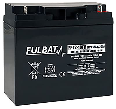Batterie Plomb Fulbat FP12-18FR - 12V - 18Ah
