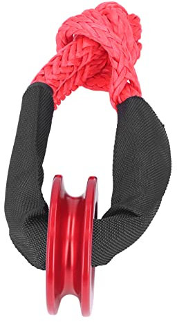 Yctze Soft Shackle Recovery Rope Kit - Synthetische Weichsch?kel Seil, Aluminiumlegierung Snatch Ring, Winch Snatch Bergung Ring für ATV UTV SUV Truck