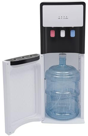 Wasserspender für Heißes und Kaltes Wasser, Kühler & Wasserspender für Trinkwasser, Standing Wasserspender mit kühlung, für Büros, Kindergärten, Häuser, Fitnessstudios, Küchen, Wohnungen