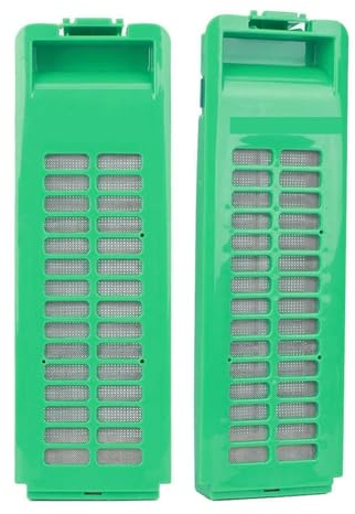 HqteK Sostituzione della Scatola del Filtro del Sacchetto del Filtro della lanuggine della Lavatrice 2Pcs, Compatibile con Gli Accessori della Lavanderia della Famiglia della Lavatrice di Samsung