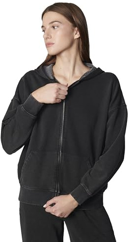 florence by mills Damen Cozy Crush Slouchy Sleeve Oversized Zip Hoodie Kapuzenpullover