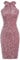 GRACE KARIN Damen Glitzer Kleid 1920er Kleider Knielang Neckholder Bodycon Cocktailkleid Partykleid Schwarzes Grau rosa M