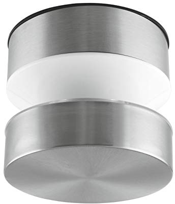 LEDVANCE LED Wand- und Deckenleuchte | Leuchte für Außenanwendungen | Warmweiß | 102,0 mm x 87,0 mm | OUTDOOR SURFACE POLE