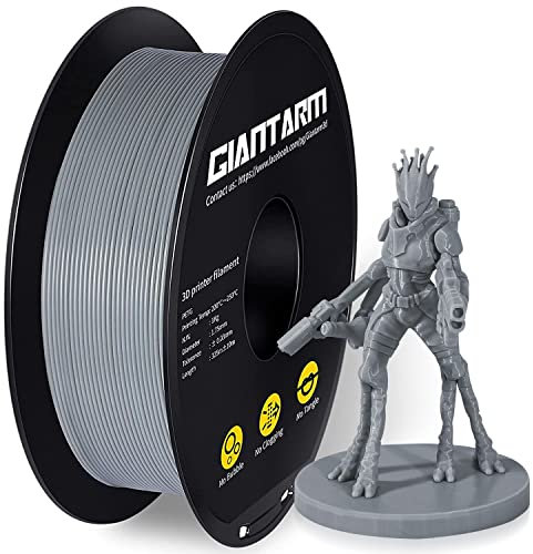 GIANTARM PETG Filament 1.75mm grau für 3D-Drucker 1 kg Spool