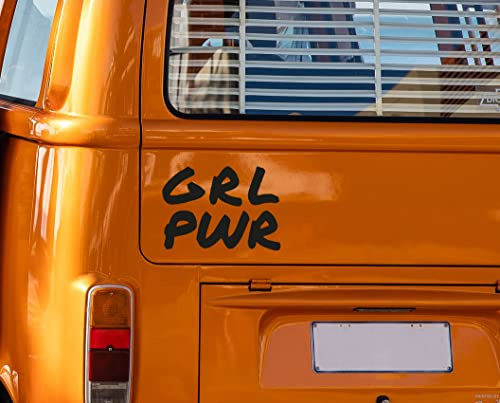 Generisch GRL PWR Autoaufkleber Aufkleber Auto Wohnmobil Aufkleber Camper Sticker Decal Vinyl