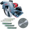 Mafell Handkreissäge MKS 130 Ec 230 V + HM-Blatt 330x3,6x30 Z40 + Zollstockation