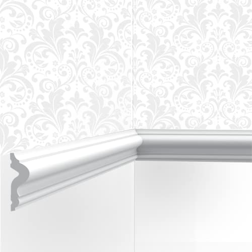 Cimaises Et Plus - Cimaise, Moulure Cimaises et Plus M05-5x1,7x200cm (h x p x L) - moulure décor