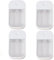 Stakee 4pcs 45 Tragbare Sprühflaschen Nachfüllbare Duftflaschen Mini Desinfektionsmittel Alkoholflasche Leerer Kosmetischer Behälter