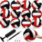 Wettarn Volleybälle in offizieller Größe 5, weich, Freizeit-Volleybälle mit Pumpe, reguläre Größe, Volleybälle für Anfänger, drinnen und draußen, Strand, Fitnessstudio, Pool, Wasser, Sand, Sport,