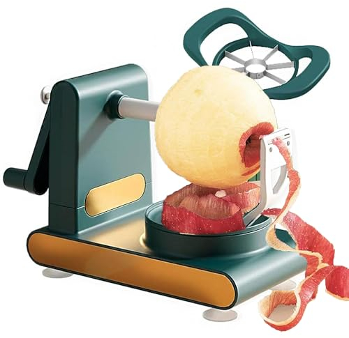 Outinget Peeler, Multi-Fruit Automatic Peeler, Home Essentials Multi-Fruit Peeler, Multi-Fruit Peeler, Apple Peeler Slicer, Stainless Steel Fruit and Vegetable Peeler