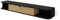 AC-Déco Meuble TV Suspendu Icarus - Noir/Beige - 156 Cm