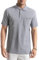 Poloshirt Herren Kurzarm 100% Baumwolle Polo Shirt Golf Polohemd mit Brusttasche Grau L