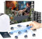 Juego de Ajedrez Magnetico, Magnetic Chess Game, Ajedrez con Efecto Magnético, Juego Educativo De Damas, Juego de Mesa para Acampar, Familiares y Amigos Fiesta Viaje(Dinosaurios)