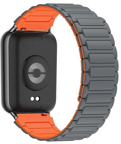 FFHAO Silikonarmband für Mi Band 8 Pro Smartwatch, Magnetschlaufe, Ersatzarmband für Redmi Watch 4, For Redmi Watch 4, Achat