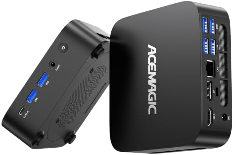 ACEMAGIC K1 Mini PC,AMD Ryzen R2544(4C/8T,3.7GHz) 8GB DDR4 256GB SSD