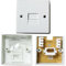 Mini BT Telephone/Phone Line Master Socket -IDC Terminals- Surface Mounted Wall Outlet Face Plate 1/1A - Loops