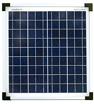 Enjoy solar Poly 20W 12V Panneau solaire polycristallin Panneau solaire photovoltaïque idéal pour camping-car, abri de jardin, bateau