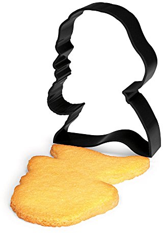 phil goods Karl Marx Souvenir & Ausstechform in schwarz